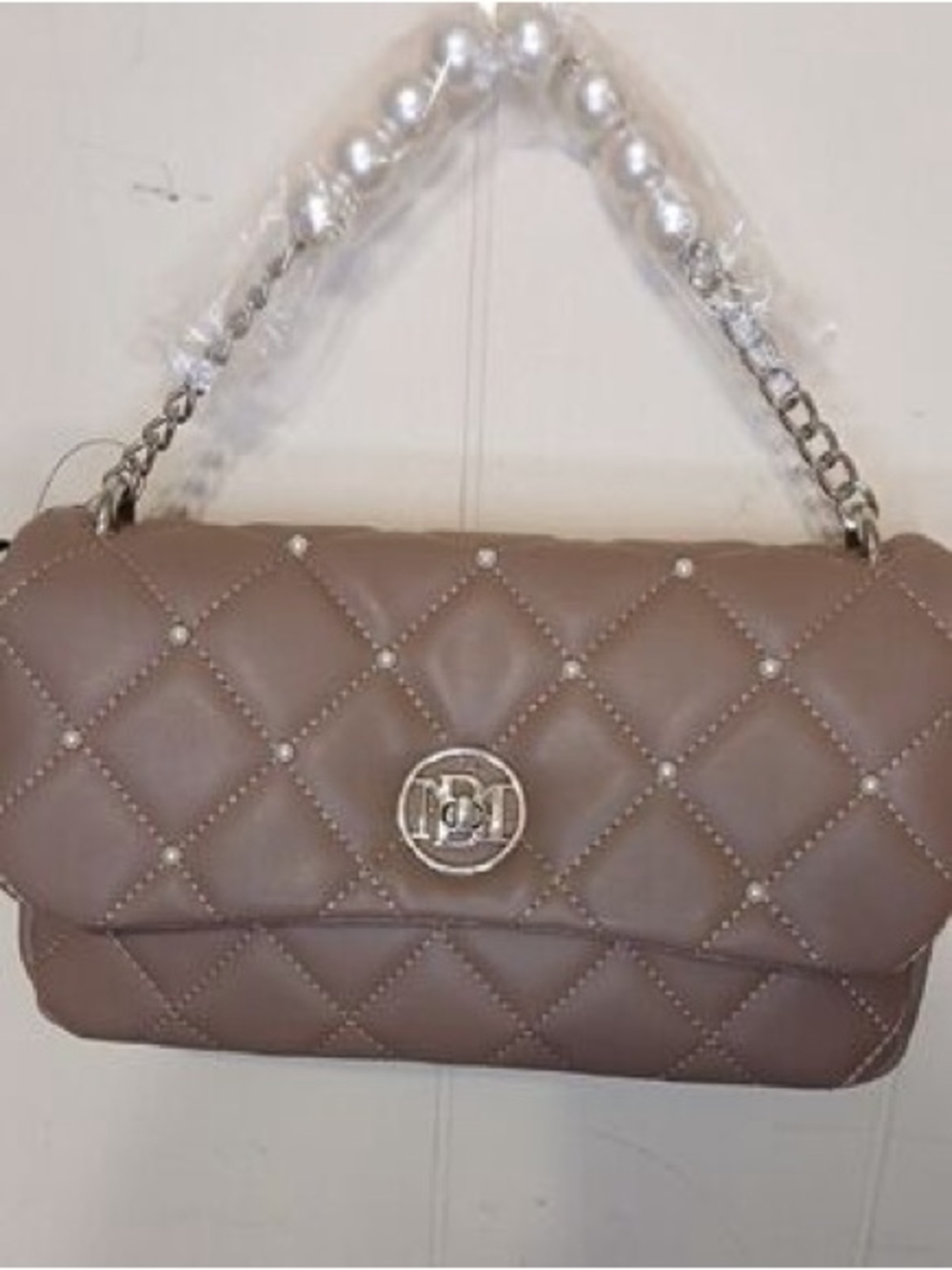 Badgley Mischka quilted crossbody bag